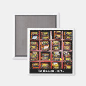 Boeddhistische bibliotheek, Tibetaanse Teksten boe Magneet (Voorkant / Achterkant)