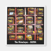 Boeddhistische bibliotheek, Tibetaanse Teksten boe Magneet (Voorkant)