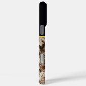 Boeddhistische blad en Orb Carving AI Case-Mate iPhone Case (Achterkant / Rechts)