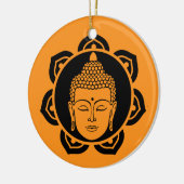 Boeddhistische Bodhi Dag Keramisch Ornament (Links)