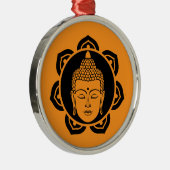 Boeddhistische Bodhi Dag Metalen Ornament (Rechts)