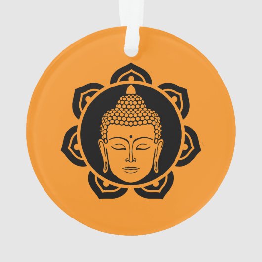 Boeddhistische Bodhi Dag Ornament (achterkant)