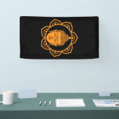 Boeddhistische Bodhi Dag Spandoek (Beurs)
