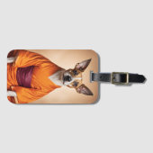 Boeddhistische Braziliaanse Terriër Bagagelabel (Voorkant (horizontaal))