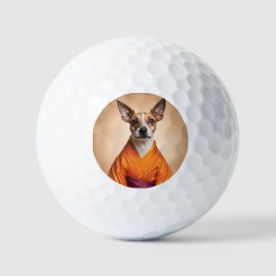 Boeddhistische Braziliaanse Terriër Golfballen