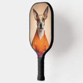 Boeddhistische Braziliaanse Terriër Pickleball Paddle (Links)