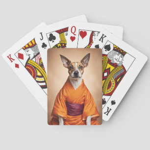 Boeddhistische Braziliaanse Terriër Pokerkaarten