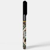 Boeddhistische Carving: Bladeren & Orbs AI Case-Mate iPhone Case (Achterkant / Rechts)