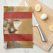 Boeddhistische cellen bij Doi Suthep Temple Theedoek (Quarter Fold)