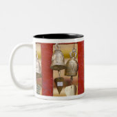 Boeddhistische cellen bij Doi Suthep Temple Tweekleurige Koffiemok (Links)