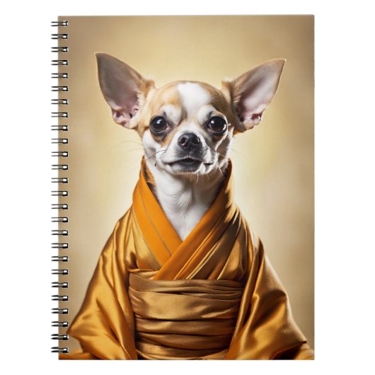 Boeddhistische Chihuahua Notitieboek (Voorkant)