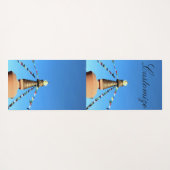 Boeddhistische domma met gebedsvlaggen Thunder_Cov Yogamat (Achterkant (horizontaal))