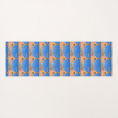 Boeddhistische domma met gebedsvlaggen Thunder_Cov Yogamat (Achterkant (horizontaal))