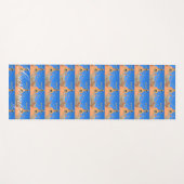 Boeddhistische domma met gebedsvlaggen Thunder_Cov Yogamat (Voorkant (horizontaal))