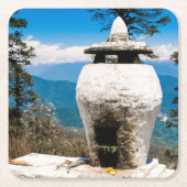 Boeddhistische eredivisie kartonnen onderzetters (Voorkant)