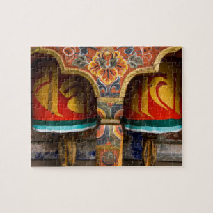 Boeddhistische gebedsrol, Bhutan Legpuzzel