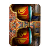 Boeddhistische gebedsrol, Bhutan Magneet (Verticaal)