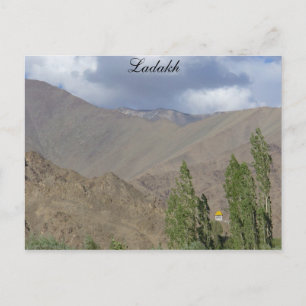 Boeddhistische gebedsruimte, Saboo, Ladakh, India Briefkaart
