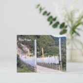 Boeddhistische gebedsvaantjes - Bhutan Briefkaart (Staand voorkant)