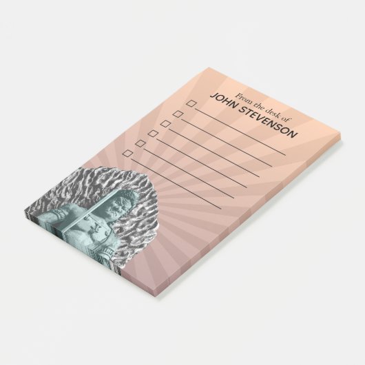Boeddhistische Godheid Fudo Myo-o Checklist Post-it® Notes (Schuin)