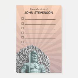 Boeddhistische Godheid Fudo Myo-o Checklist Post-it® Notes