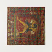 Boeddhistische godheid Kalachakra Wandkleed (Voorkant (horizontaal))