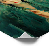 Boeddhistische Godin Quan Yin Portret Schilderkuns Poster (Hoek)