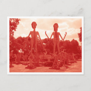 Boeddhistische hel ... Thailand Briefkaart