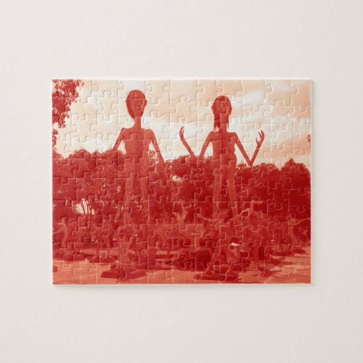 Boeddhistische hel ... Thailand Legpuzzel (Horizontaal)