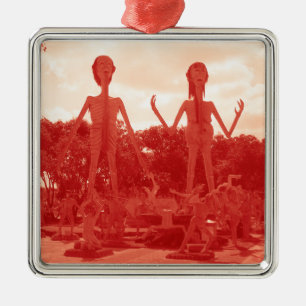 Boeddhistische hel ... Thailand Metalen Ornament