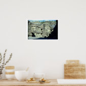 Boeddhistische, Jainistische en Hindu grotten in E Poster (Keuken)