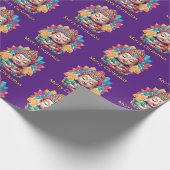 Boeddhistische Kerstmis Cadeaupapier (Hoek)
