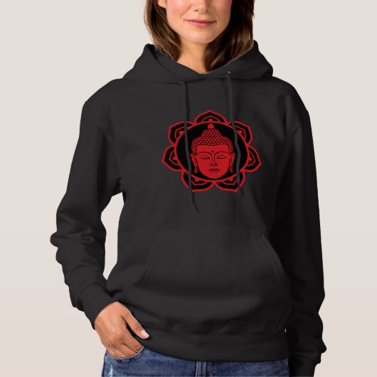 Boeddhistische kleding hoodie (Voorkant)