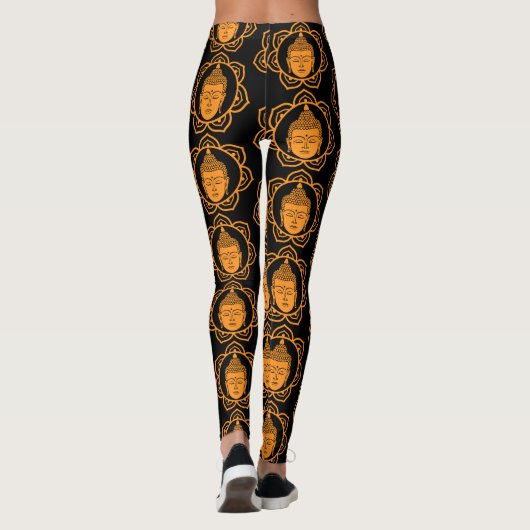 Boeddhistische kleding leggings (Achterkant)