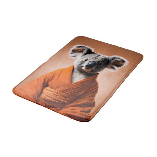 Boeddhistische Koala Badmat (Gekanteld)