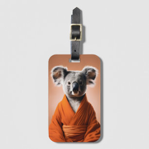Boeddhistische Koala Bagagelabel