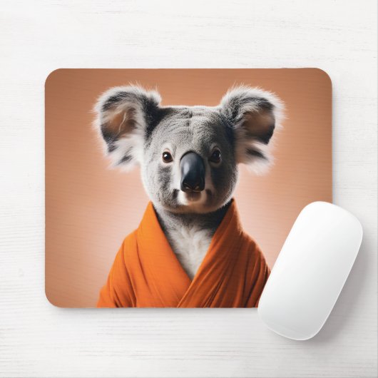 Boeddhistische Koala Muismat (Met muis)