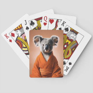 Boeddhistische Koala Pokerkaarten