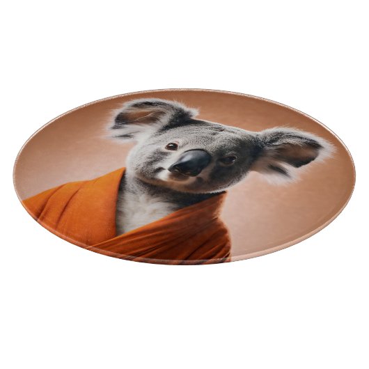 Boeddhistische Koala Snijplank (Hoek)