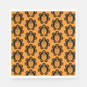 Boeddhistische Meditatie Art Decor Servet