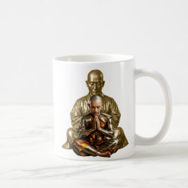 Boeddhistische meditatie koffiemok