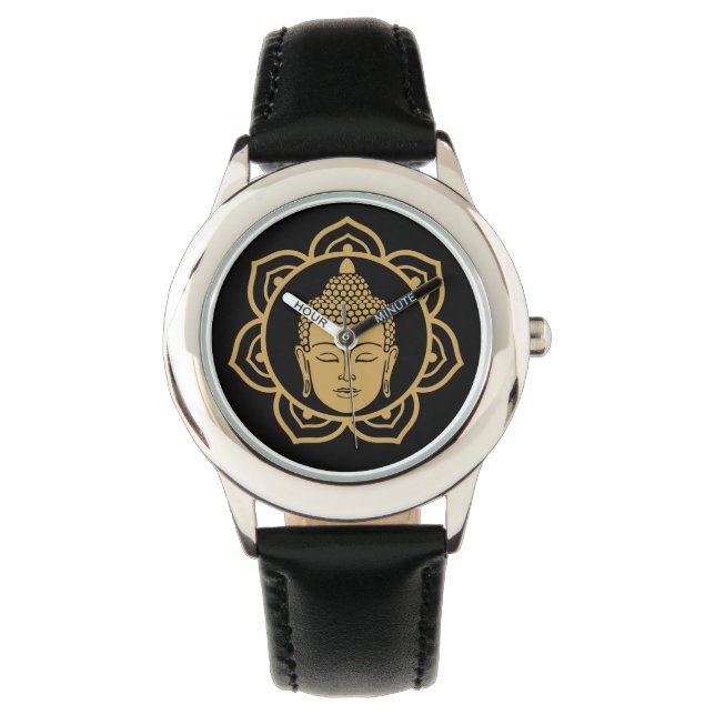 Boeddhistische Meditatie Sieraden Horloge (Voorkant)