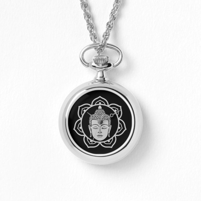 Boeddhistische Meditatie Sieraden Horloge (Voorkant)