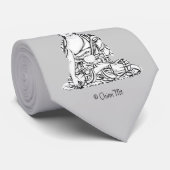 Boeddhistische meditatie stropdas (Opgerold)