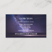 Boeddhistische Meditation Teacher Visitekaartje (Achterkant)