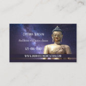 Boeddhistische Meditation Teacher Visitekaartje (Voorkant)