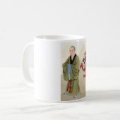 Boeddhistische Mok van Monk Coffee (Voorkant links)