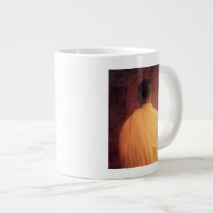 Boeddhistische monk 2005 grote koffiekop