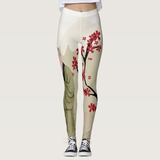 Boeddhistische Monk-Leggings Leggings (Voorkant)