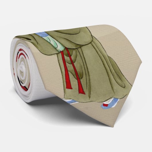 Boeddhistische Monk-Stropdas Stropdas (Opgerold)